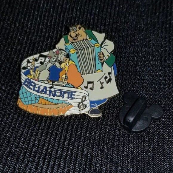 Disney Pin Lady & the Tramp Magical Musical Moments Bella Notte 16206 2002 18 - Picture 4 of 6
